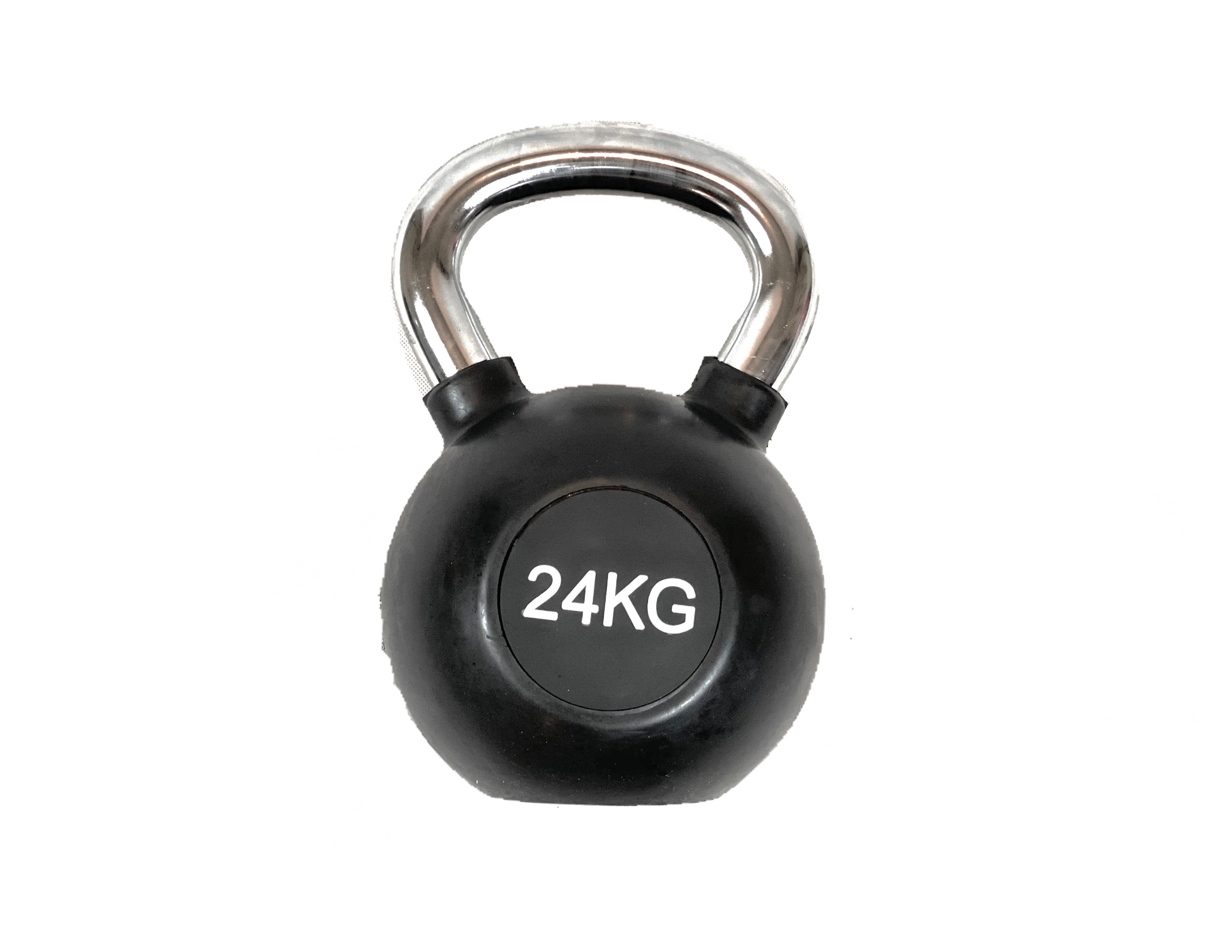 Rubber Coated Kettlebell 24kg